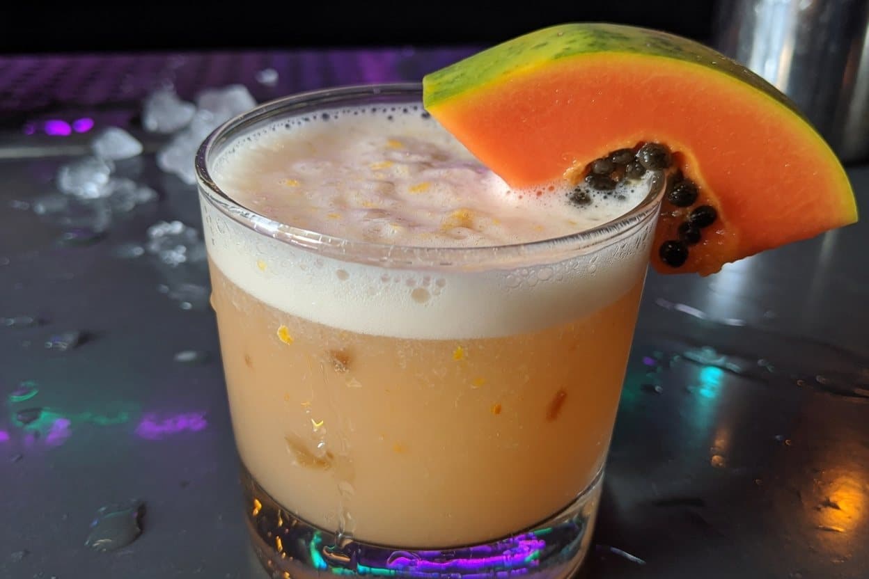 Papaya sour